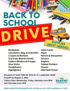 2024 BACK TO SCHOOL DRIVE