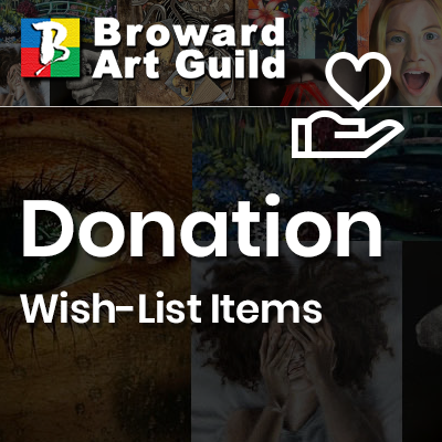 Donation banner for wish list items